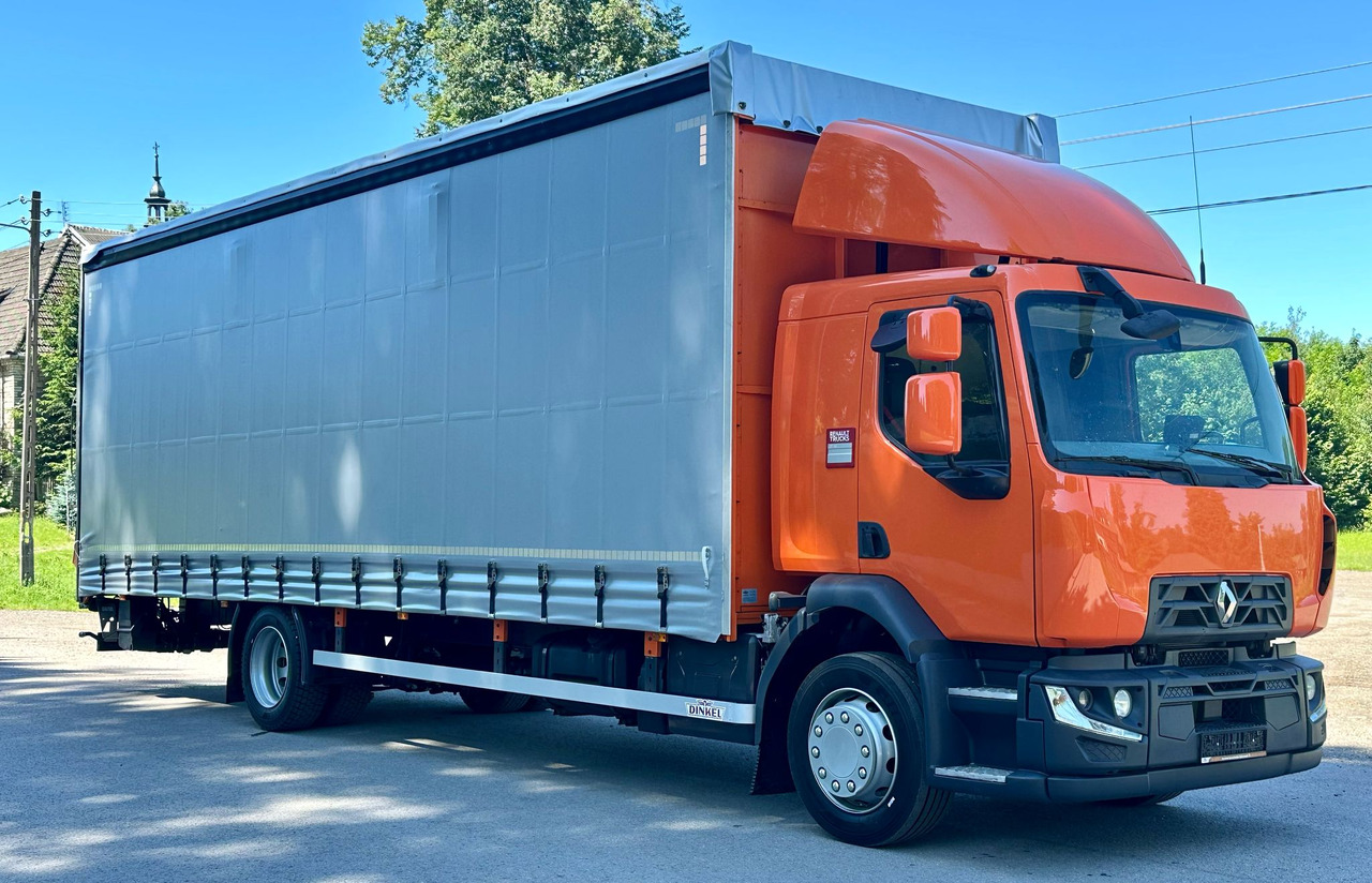 RENAULT D 18 / 280 / FIRANKA / WINDA / 8.6 M DŁUGOŚCI / 21 EUROPALET / NOWE OPONY / ŁADOWNOŚĆ 9.380 KG / AUTOMAT / SERWISOWANA / SPROWADZONA - Xe tải thùng mui bạt: hình 1 RENAULT D 18 / 280 / FIRANKA / WINDA / 8.6 M DŁUGOŚCI / 21 EUROPALET / NOWE OPONY / ŁADOWNOŚĆ 9.380 KG / AUTOMAT / SERWISOWANA / SPROWADZONA - Xe tải thùng mui bạt: hình 1