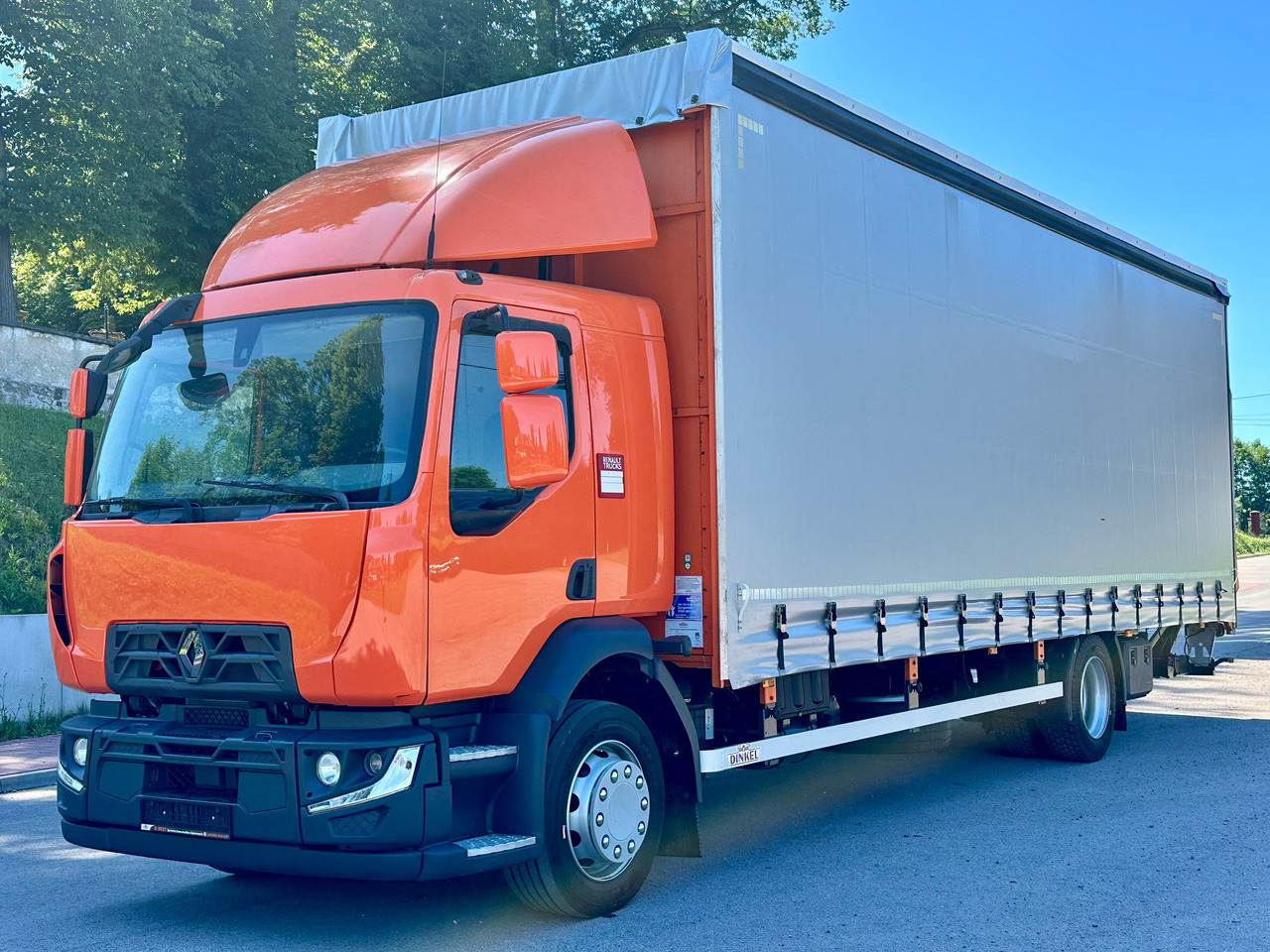 RENAULT D 18 / 280 / FIRANKA / WINDA / 8.6 M DŁUGOŚCI / 21 EUROPALET / NOWE OPONY / ŁADOWNOŚĆ 9.380 KG / AUTOMAT / SERWISOWANA / SPROWADZONA - Xe tải thùng mui bạt: hình 2 RENAULT D 18 / 280 / FIRANKA / WINDA / 8.6 M DŁUGOŚCI / 21 EUROPALET / NOWE OPONY / ŁADOWNOŚĆ 9.380 KG / AUTOMAT / SERWISOWANA / SPROWADZONA - Xe tải thùng mui bạt: hình 2