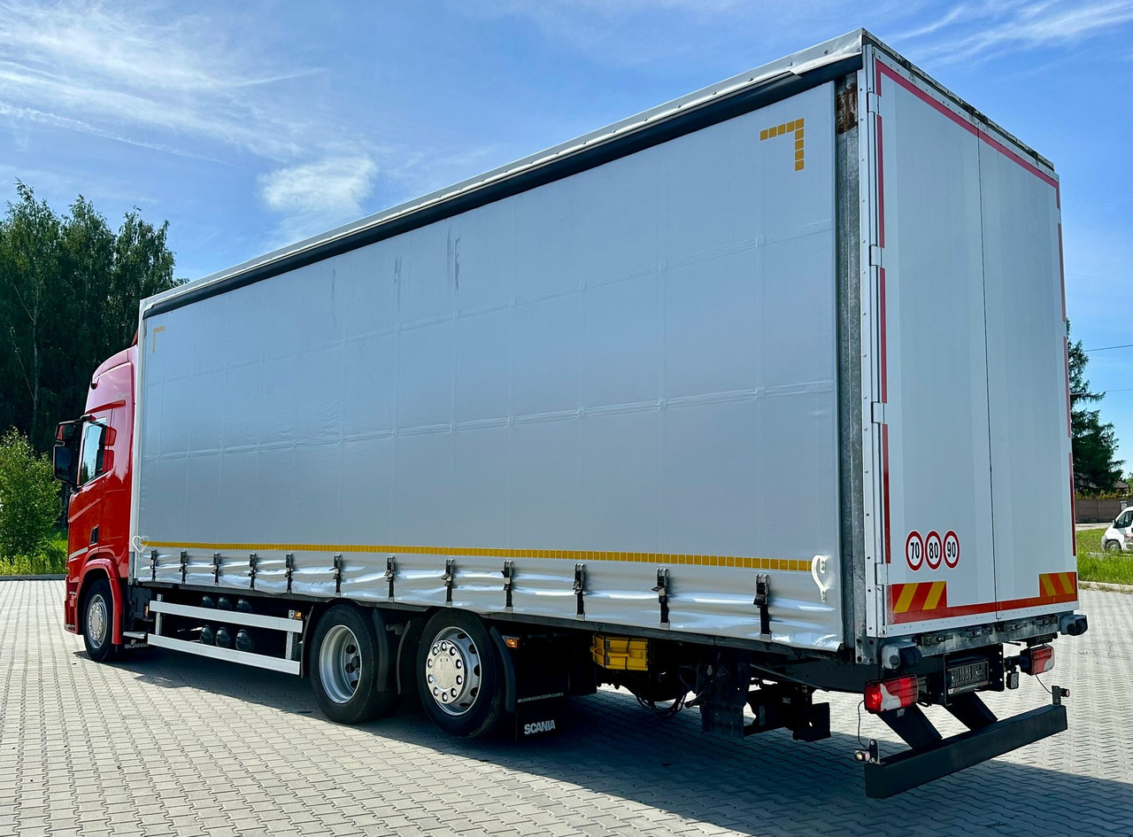 SCANIA R410 / FIRANKA / 21 EUROPALET / 8.5 M DŁUGOŚCI / 6x2 / PODWIESZA - Xe tải thùng mui bạt: hình 3 SCANIA R410 / FIRANKA / 21 EUROPALET / 8.5 M DŁUGOŚCI / 6x2 / PODWIESZA - Xe tải thùng mui bạt: hình 3