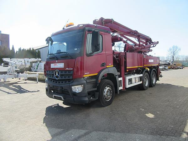 2017 SCHWING S24 X / MB AROCS - Xe bơm bê tông: hình 4 2017 SCHWING S24 X / MB AROCS - Xe bơm bê tông: hình 4