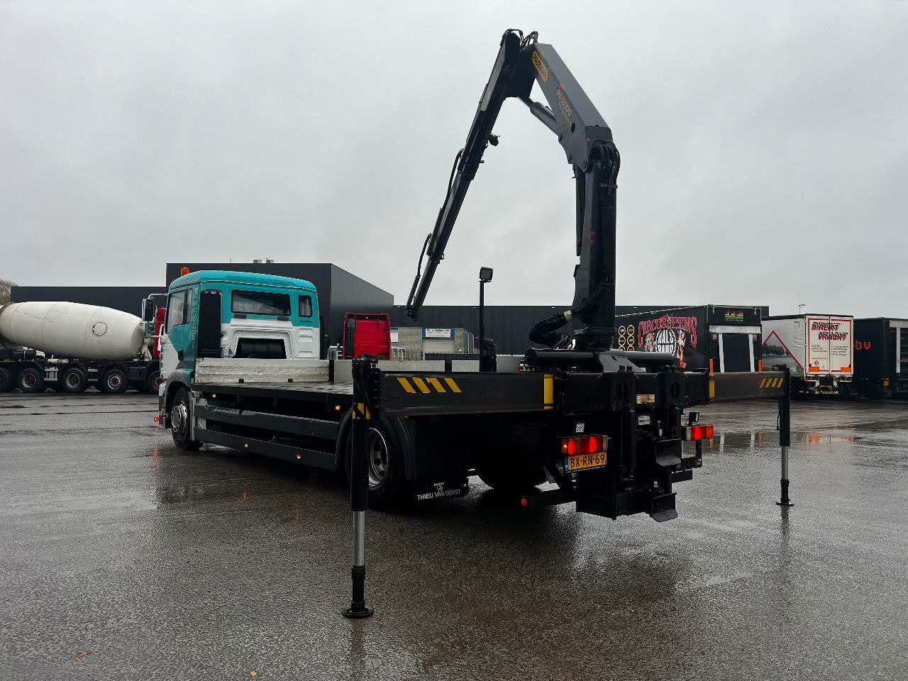 MAN TGA 18.310 met Palfinger PK12000 kraan - Xe cẩu tự hành: hình 4 MAN TGA 18.310 met Palfinger PK12000 kraan - Xe cẩu tự hành: hình 4