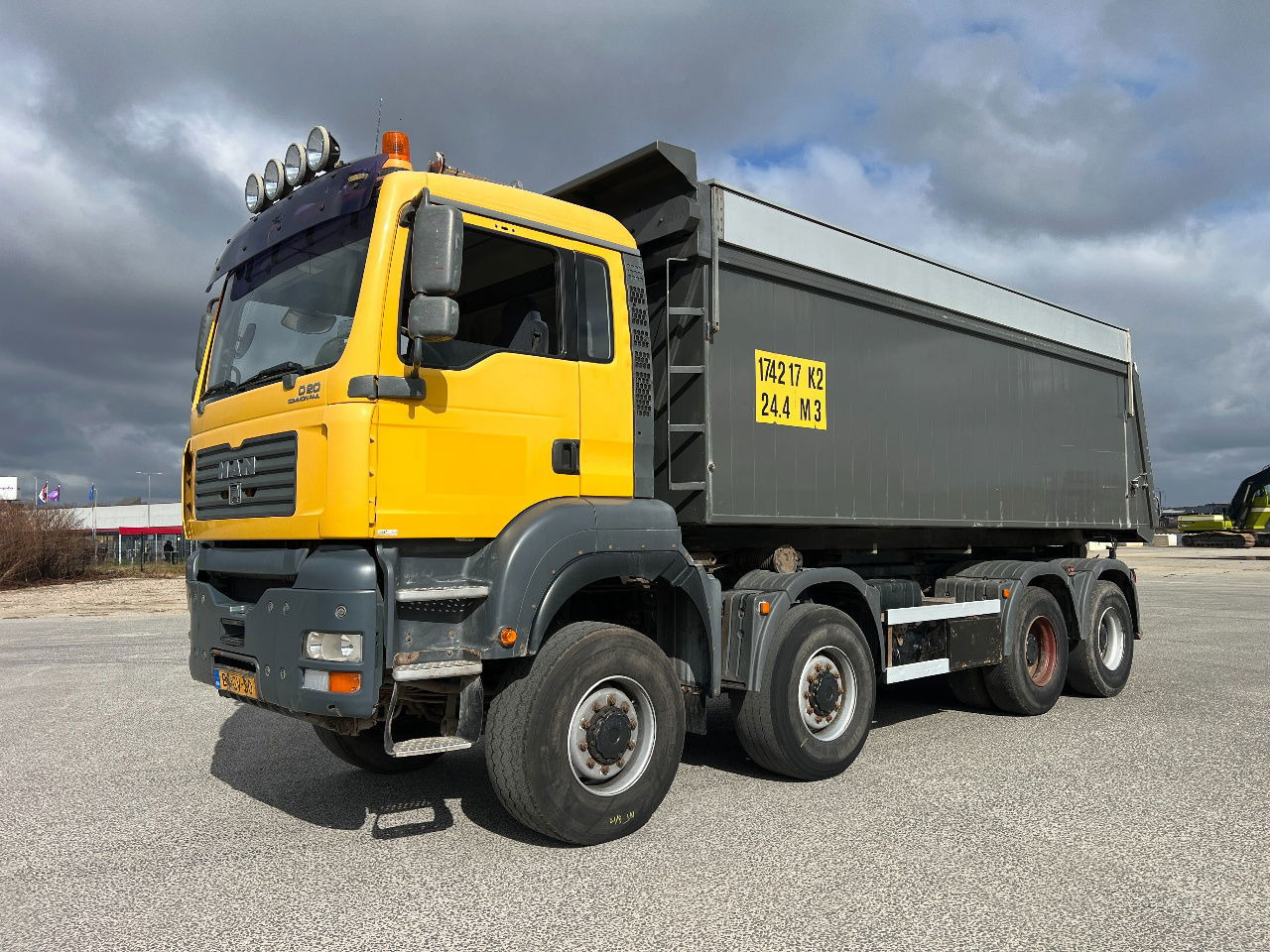MAN TGA 41.430 TGA 39.430 8x8, full steel, Manual - Xe ben: hình 2 MAN TGA 41.430 TGA 39.430 8x8, full steel, Manual - Xe ben: hình 2