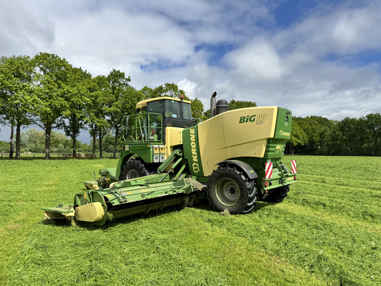 Krone Big M 420 CV - Máy cắt cỏ: hình 1 Krone Big M 420 CV - Máy cắt cỏ: hình 1