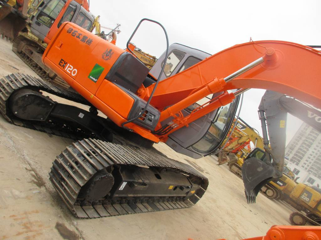 Máy xúc bánh xích Hitachi EX 120-3: hình 7
