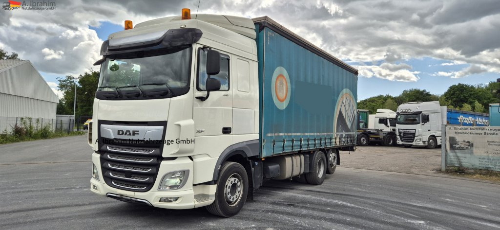 Daf XF 450 FAR Edscha Liftachse auch als Komplettzug !! - Xe tải thùng mui bạt: hình 1 Daf XF 450 FAR Edscha Liftachse auch als Komplettzug !! - Xe tải thùng mui bạt: hình 1