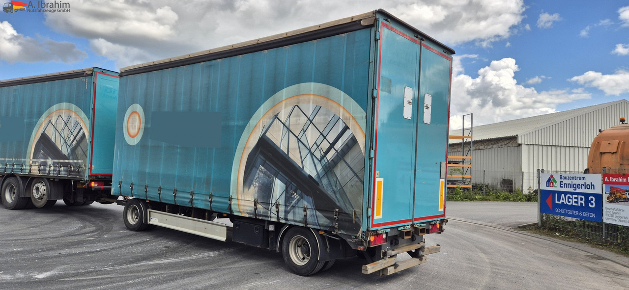 Fliegl ZPS 182 Edscha, Schiebeplane, Bordwande innenliegend - Rơ moóc mui bạt: hình 1 Fliegl ZPS 182 Edscha, Schiebeplane, Bordwande innenliegend - Rơ moóc mui bạt: hình 1