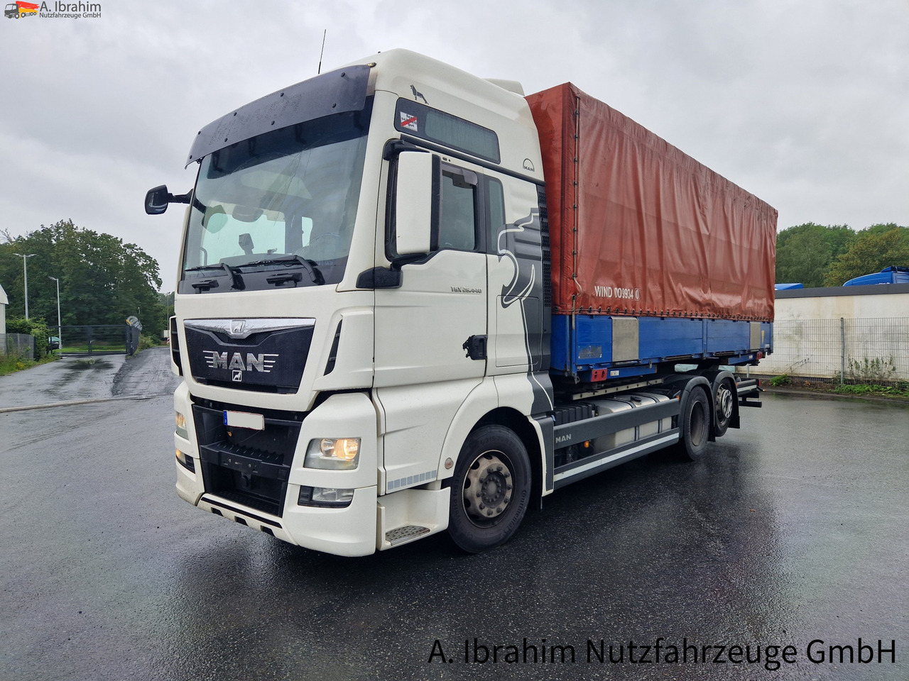 MAN TGX 26.440 BDF Chassis mit Brücke möglich - Xe tải thùng mui bạt: hình 1 MAN TGX 26.440 BDF Chassis mit Brücke möglich - Xe tải thùng mui bạt: hình 1