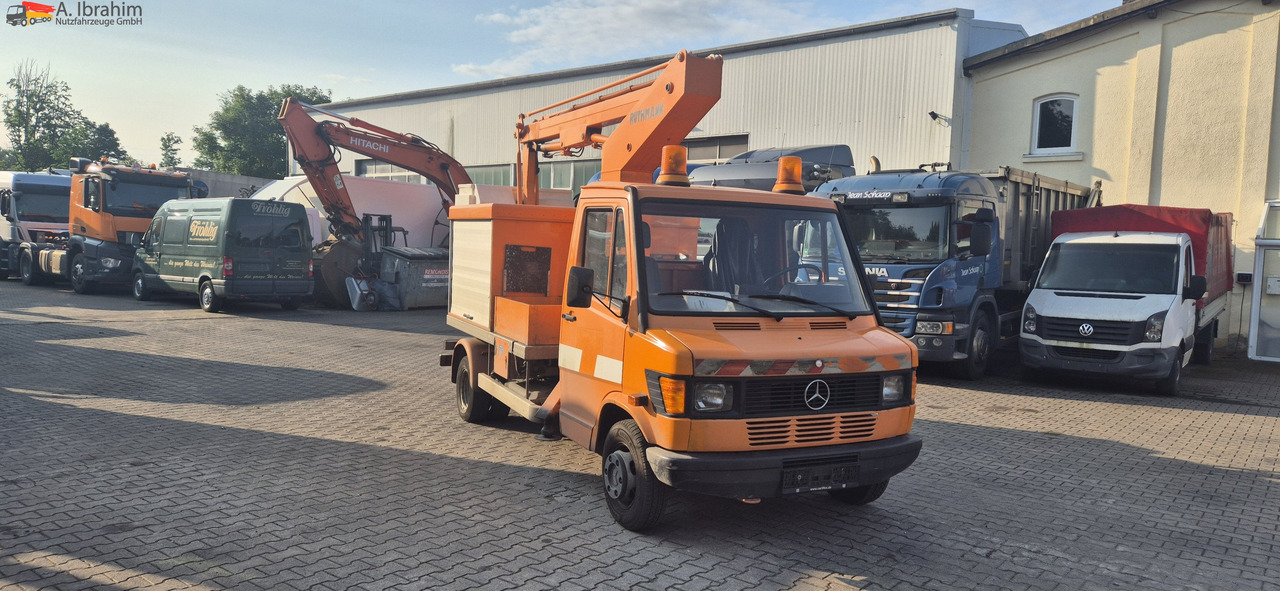 Nền bục trên không gắn trên xe tải Mercedes-Benz 410D Ruthmann KL 90 Topzustand UVV gültig: hình 9 Nền bục trên không gắn trên xe tải Mercedes-Benz 410D Ruthmann KL 90 Topzustand UVV gültig: hình 9