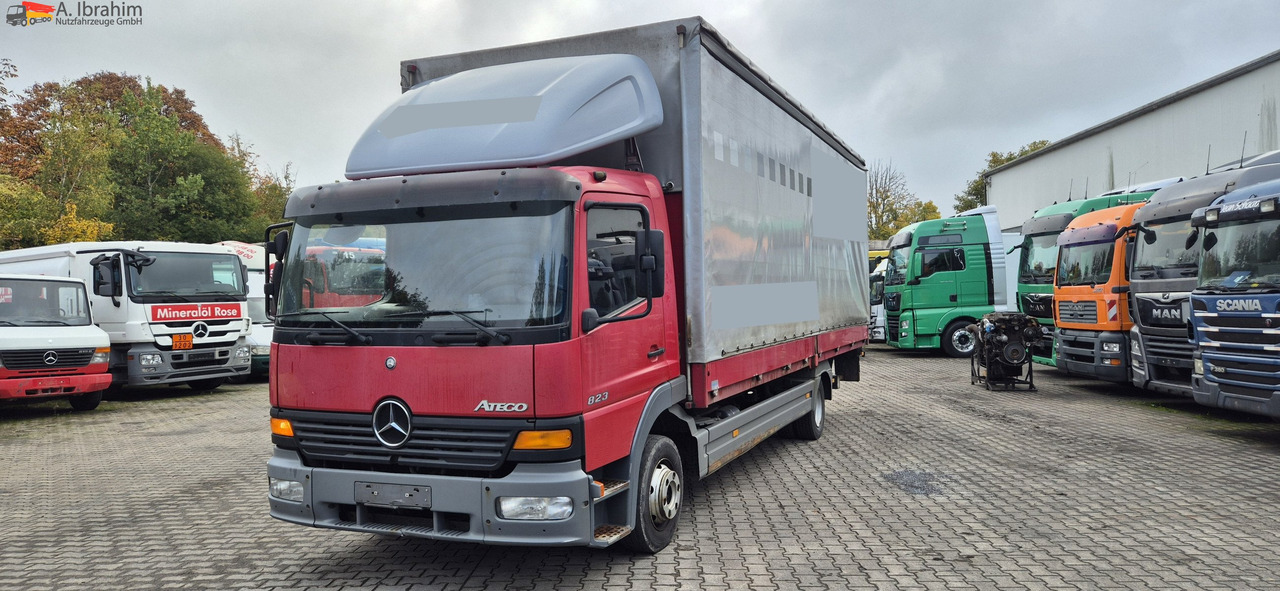 Mercedes-Benz 823 LBW | Radstand 4900 mm | 7.2 m Pritsche Klima | 3 Pedals - Xe van thùng mui bạt: hình 1 Mercedes-Benz 823 LBW | Radstand 4900 mm | 7.2 m Pritsche Klima | 3 Pedals - Xe van thùng mui bạt: hình 1