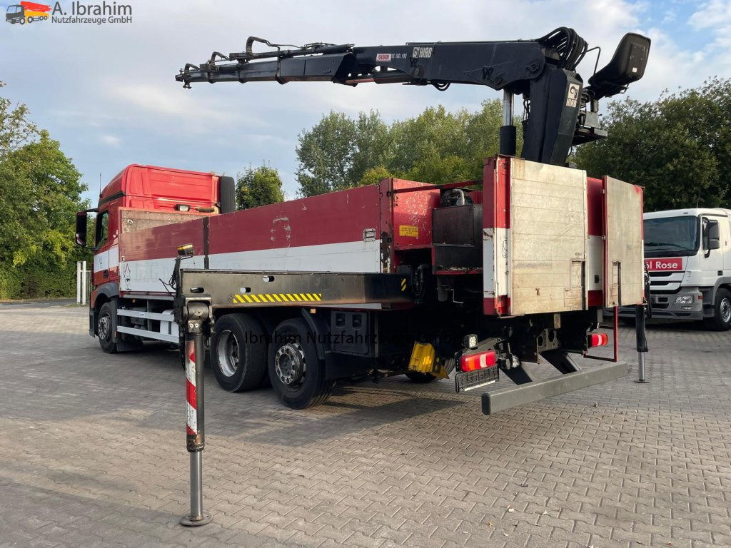Xe tải thùng lửng/ Phẳng, Xe cẩu tự hành Mercedes-Benz Actors 2545 6x2 Pritsche Kran HIAB 166: hình 11