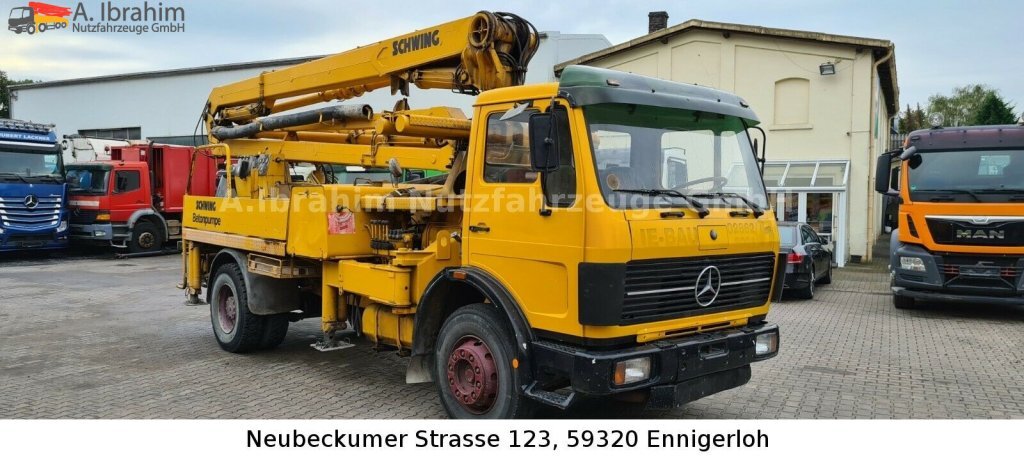 Xe trộn bơm bê tông Mercedes-Benz LK 1617, Schwing Betonpumpe, Oldtimer: hình 10 Xe trộn bơm bê tông Mercedes-Benz LK 1617, Schwing Betonpumpe, Oldtimer: hình 10