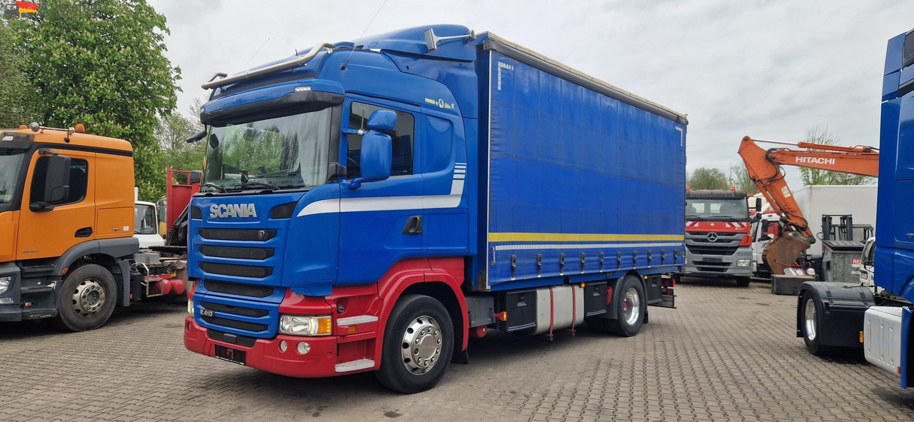 Scania R410 Retarder, Klima, Standklima Top Zustand!! - Xe tải thùng mui bạt: hình 1 Scania R410 Retarder, Klima, Standklima Top Zustand!! - Xe tải thùng mui bạt: hình 1