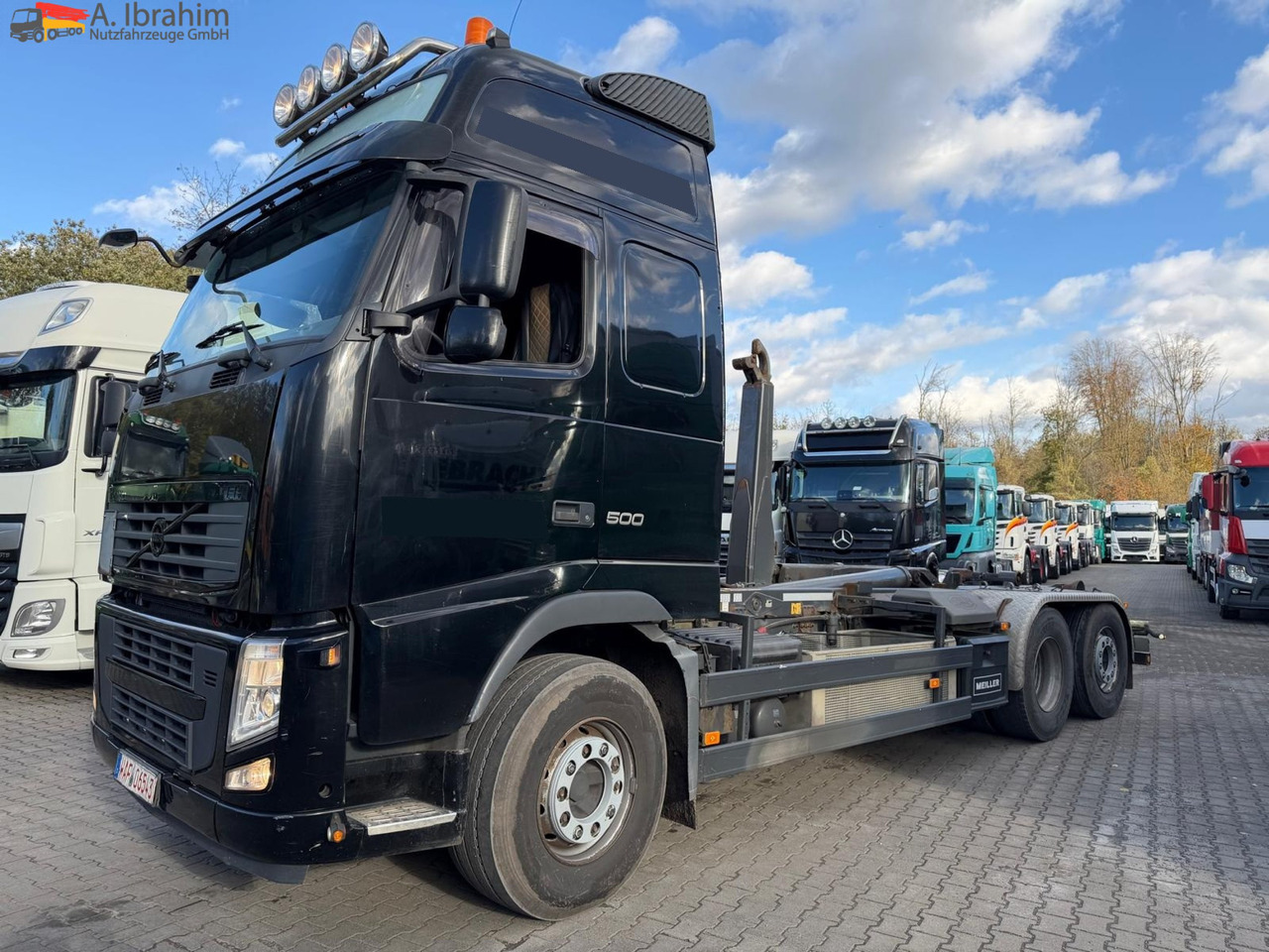 Volvo FH500 Meiller RK 20.70 | Lift-Lenkachse | 6x2 | Globetrotter - Xe tải nâng móc: hình 1 Volvo FH500 Meiller RK 20.70 | Lift-Lenkachse | 6x2 | Globetrotter - Xe tải nâng móc: hình 1