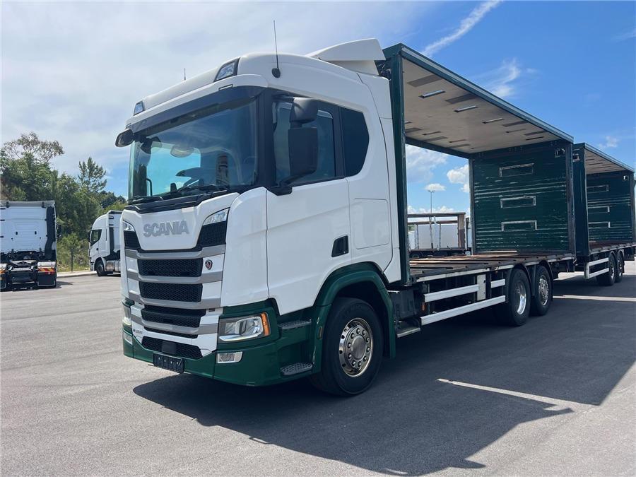 Scania R500 - Xe tải thùng mui bạt: hình 1 Scania R500 - Xe tải thùng mui bạt: hình 1