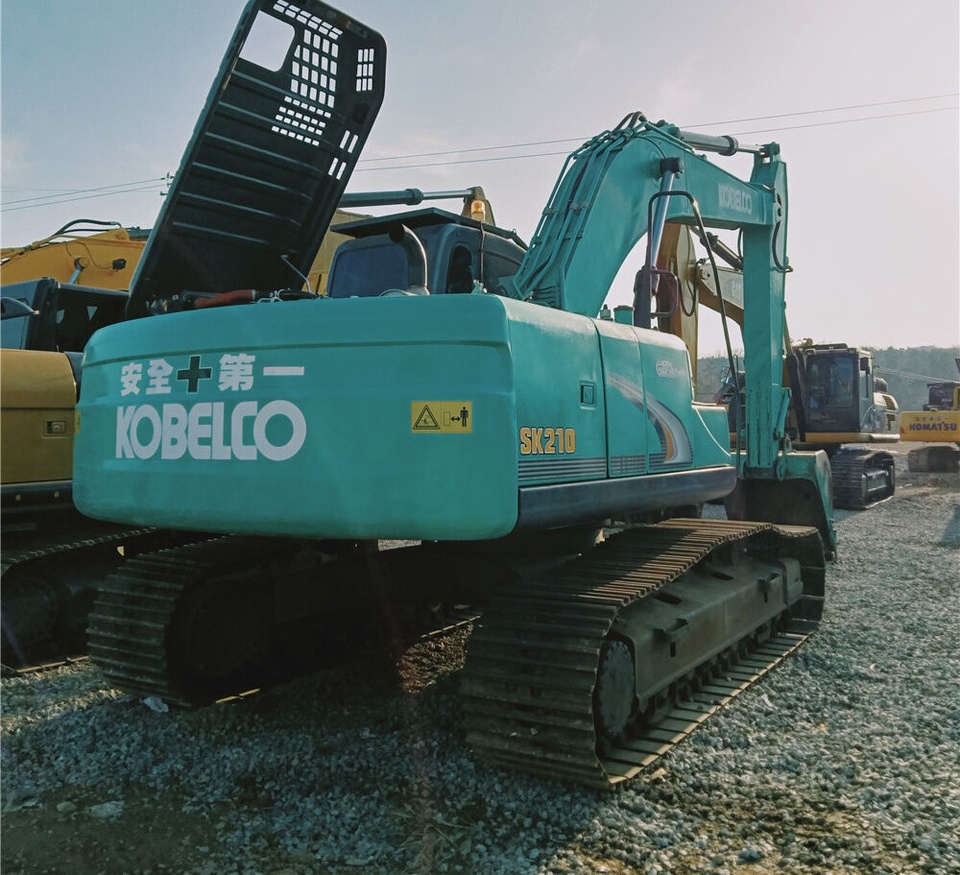 Máy xúc bánh xích Kobelco SK210: hình 9