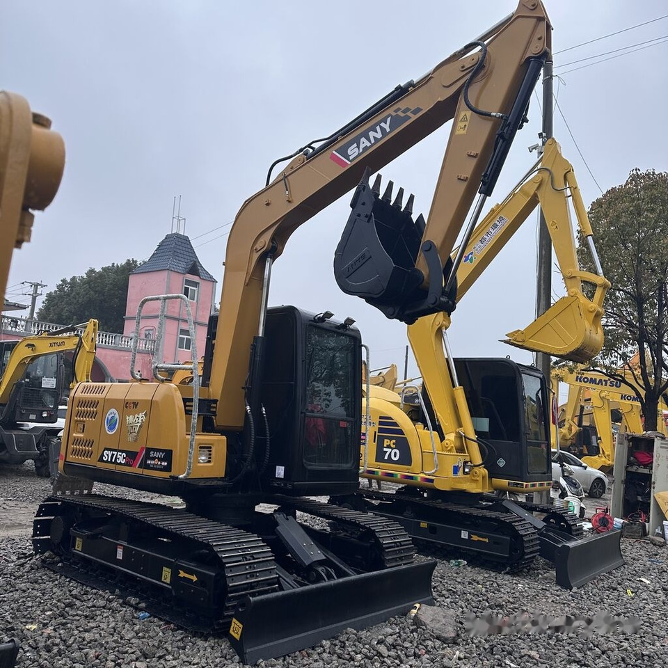 Máy xúc bánh xích Sany SY75C: hình 7