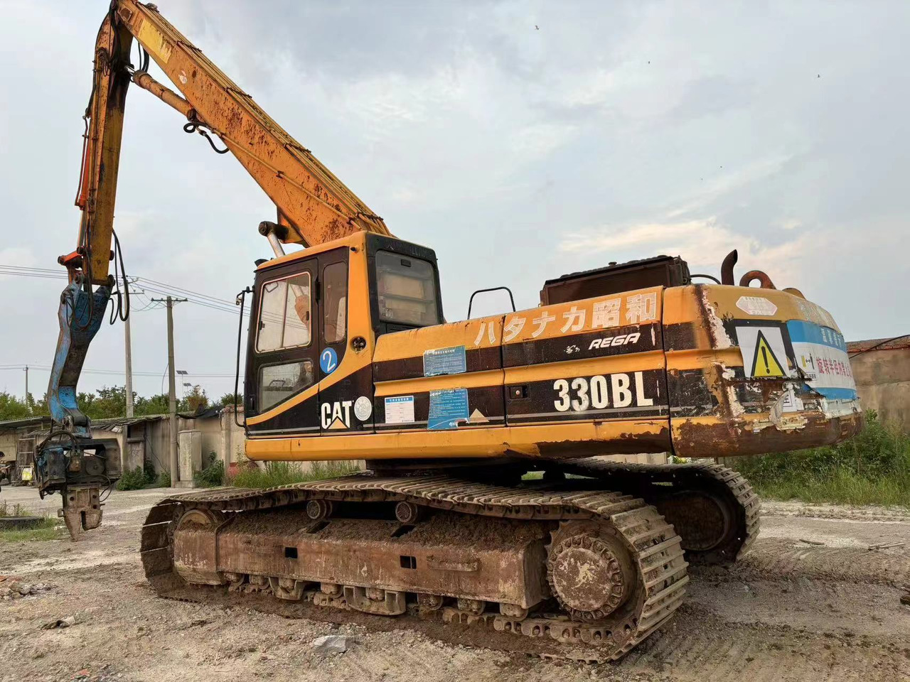CATERPILLAR CAT 330BL Pile driver - Máy đóng cọc: hình 1 CATERPILLAR CAT 330BL Pile driver - Máy đóng cọc: hình 1