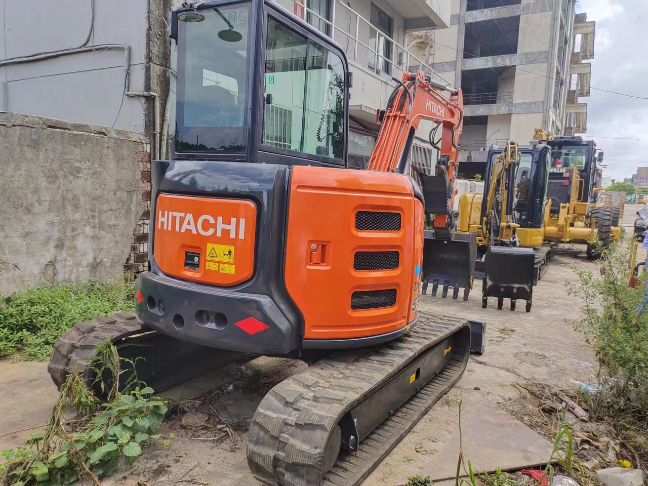 HITACHI ZX55 USR-5A - Máy xúc mini: hình 3 HITACHI ZX55 USR-5A - Máy xúc mini: hình 3