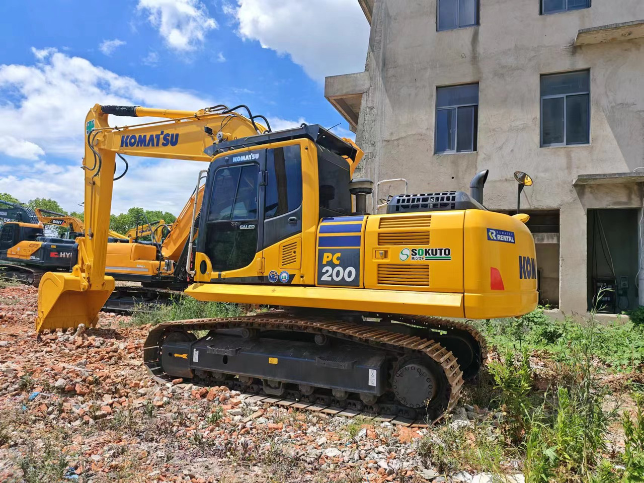 KOMATSU PC200-8N1 surplus Japan PC55 PC60-7 PC200-7 PC200-8 - Máy xúc bánh xích: hình 1 KOMATSU PC200-8N1 surplus Japan PC55 PC60-7 PC200-7 PC200-8 - Máy xúc bánh xích: hình 1