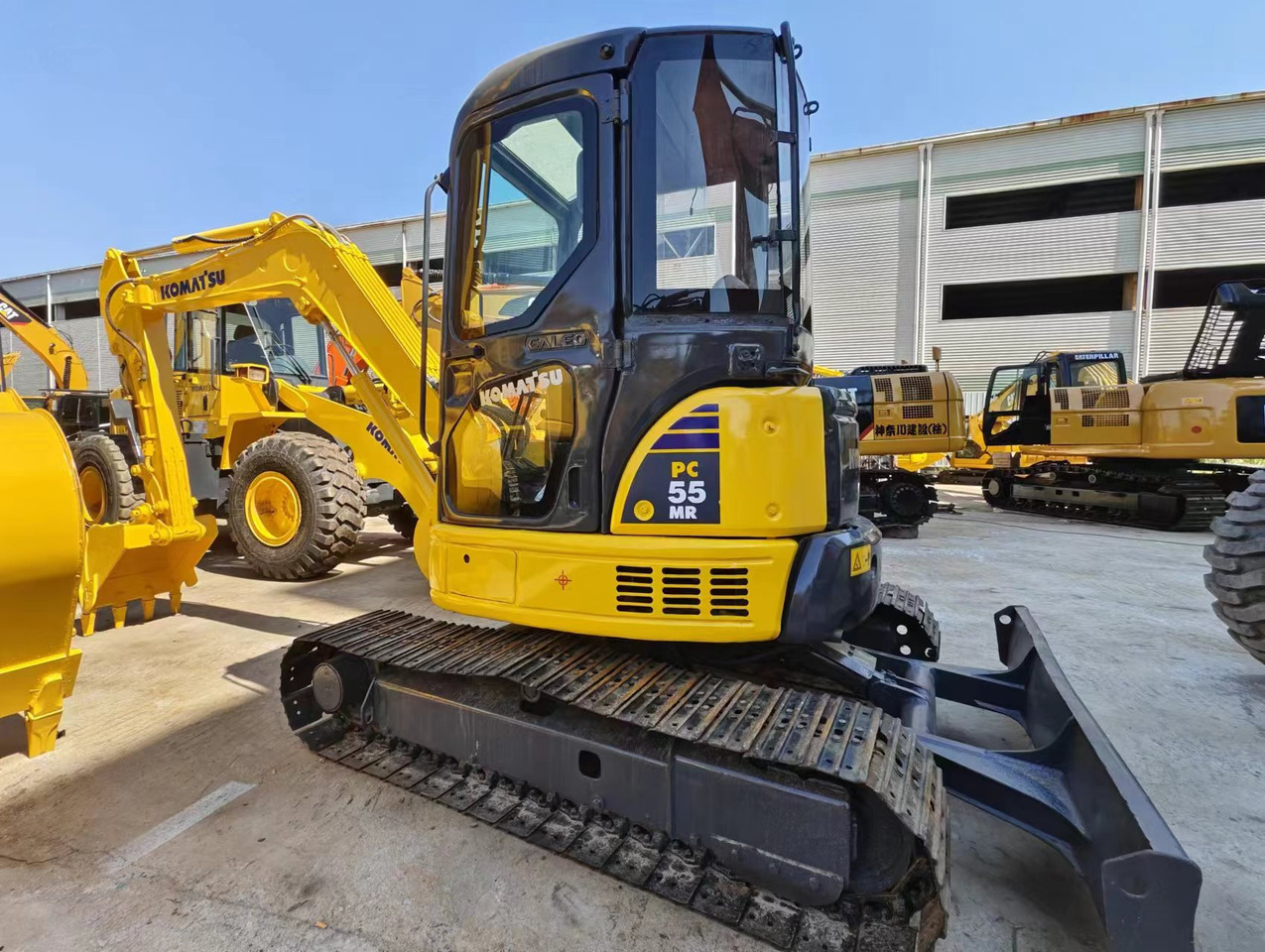KOMATSU PC55MR - Máy xúc mini: hình 4 KOMATSU PC55MR - Máy xúc mini: hình 4