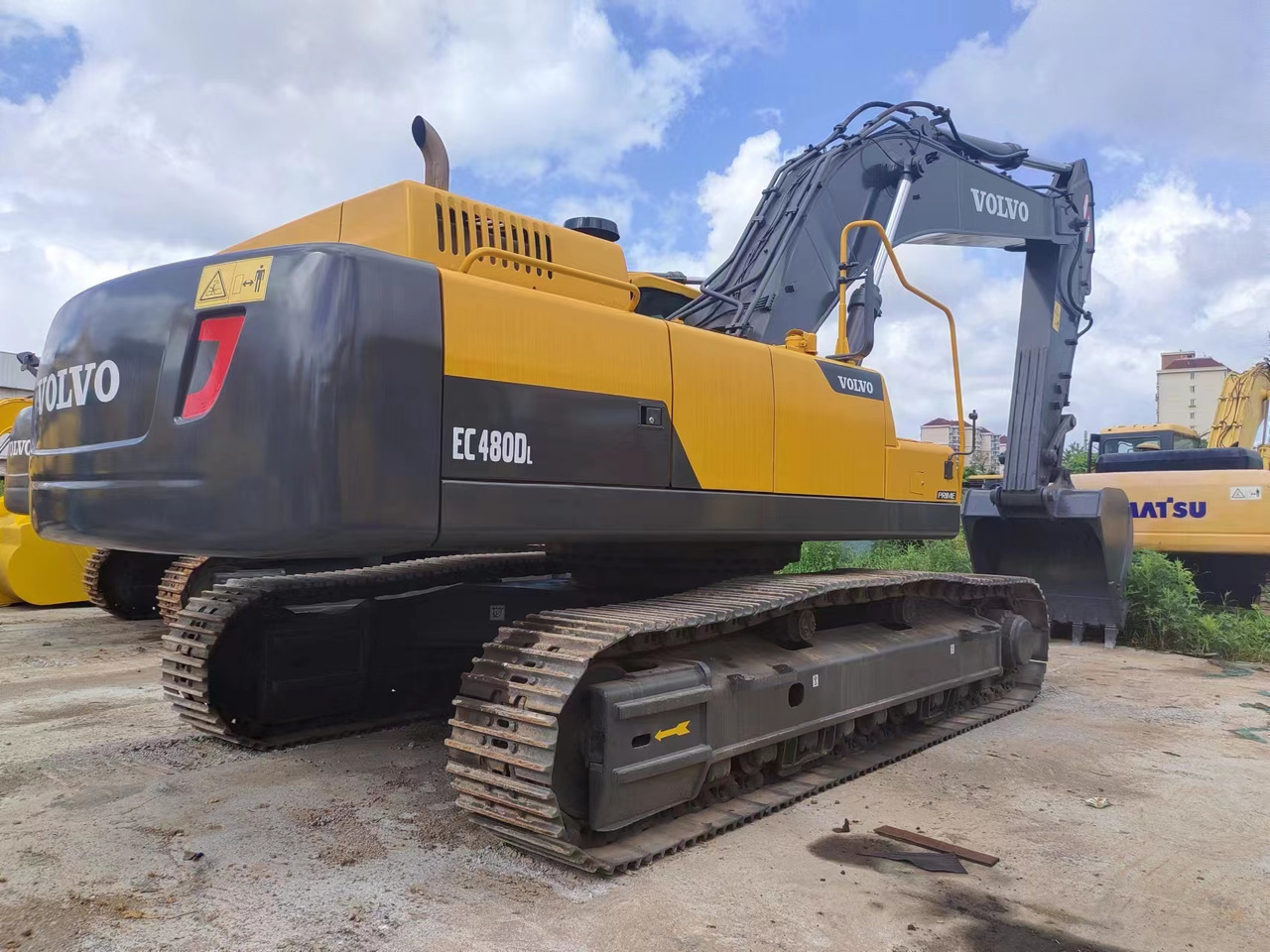 VOLVO EC480DL South Korea - Máy xúc bánh xích: hình 4 VOLVO EC480DL South Korea - Máy xúc bánh xích: hình 4
