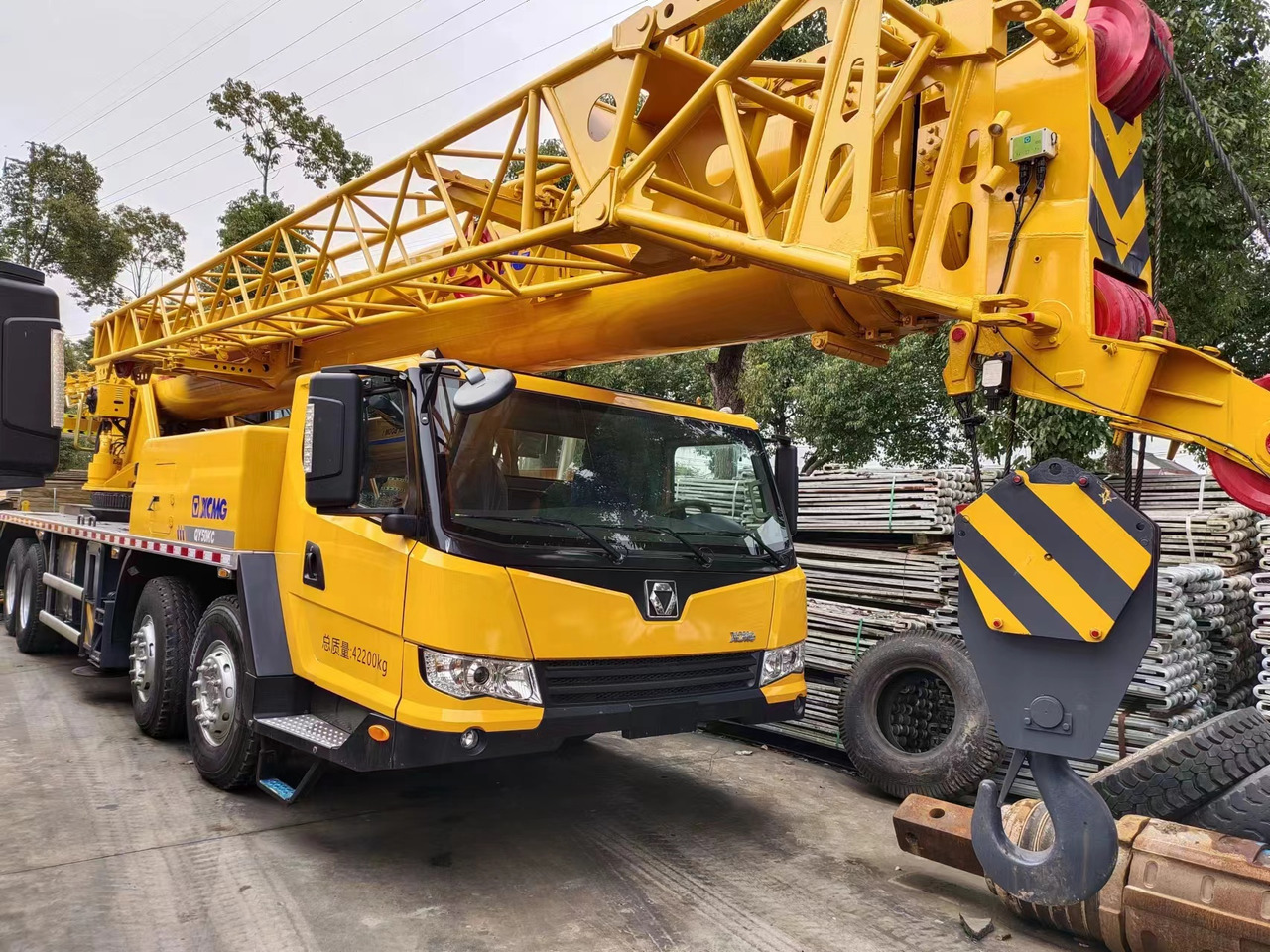 XCMG 50tons QY50K 50K QY50 QY70 QY100 QY130 - Cẩu bánh lốp: hình 2 XCMG 50tons QY50K 50K QY50 QY70 QY100 QY130 - Cẩu bánh lốp: hình 2
