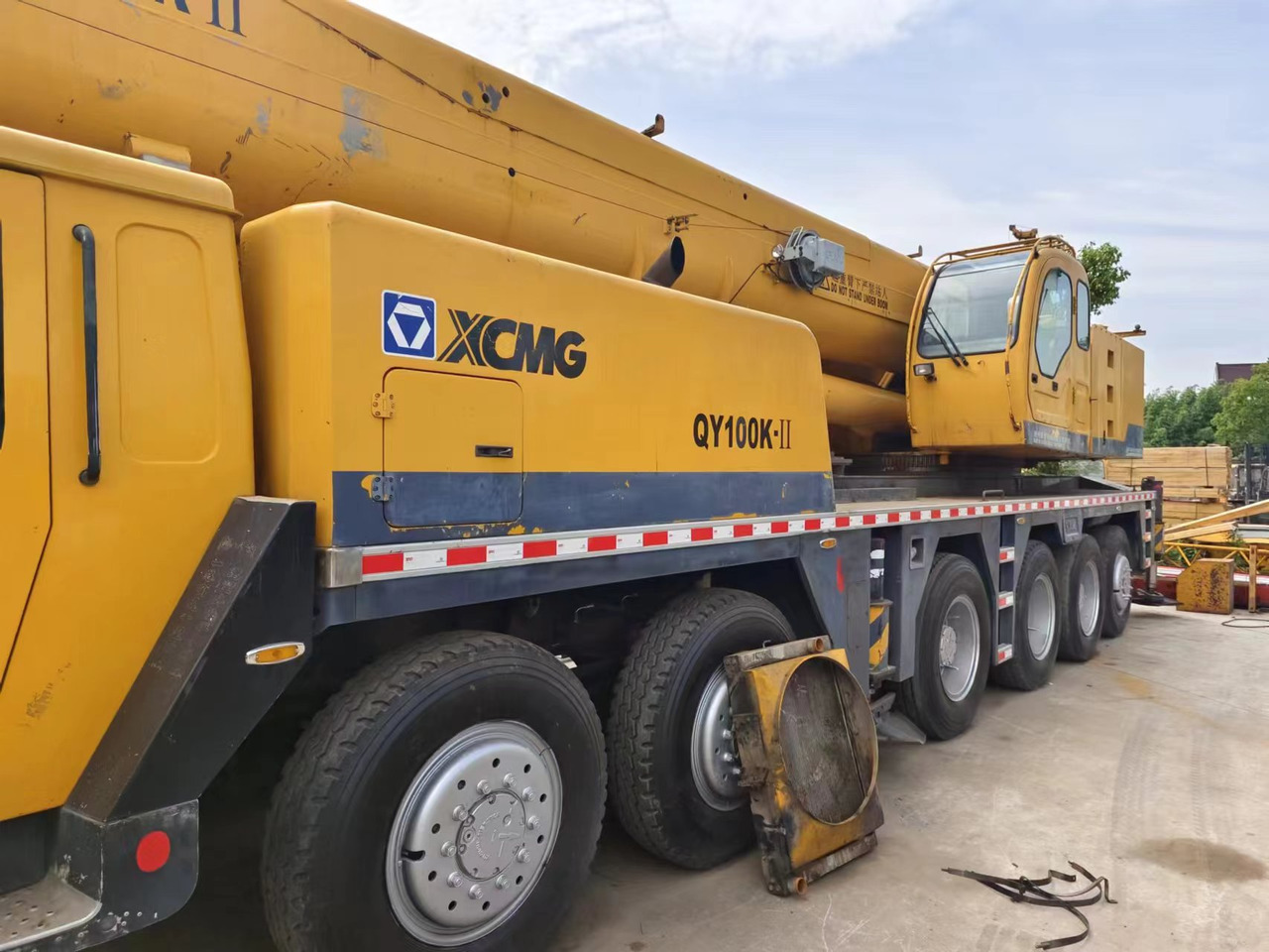 XCMG QY100K QY100 QY50 QY70 - Cẩu bánh lốp: hình 3 XCMG QY100K QY100 QY50 QY70 - Cẩu bánh lốp: hình 3