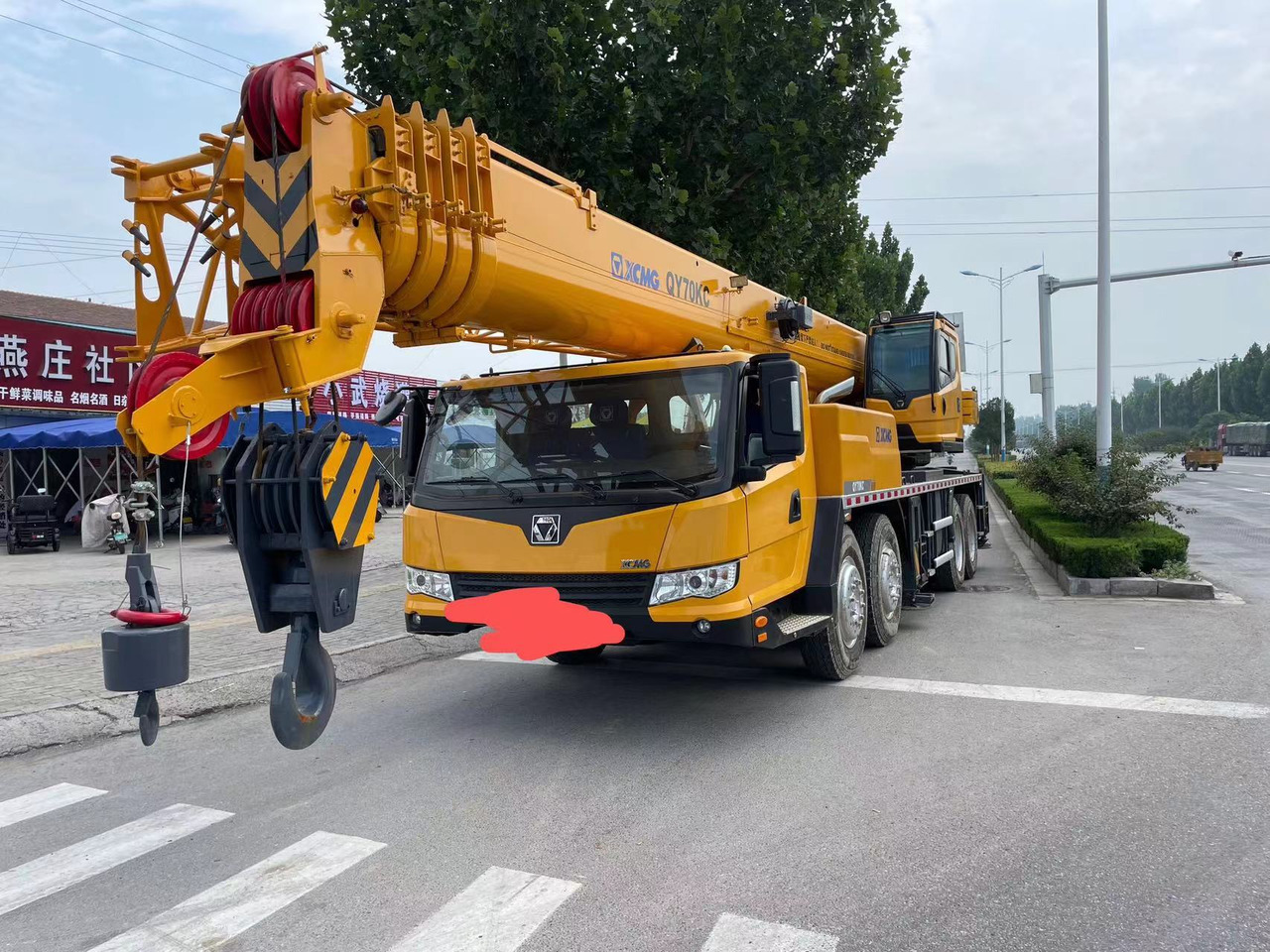 XCMG QY70K - Cẩu bánh lốp: hình 3 XCMG QY70K - Cẩu bánh lốp: hình 3