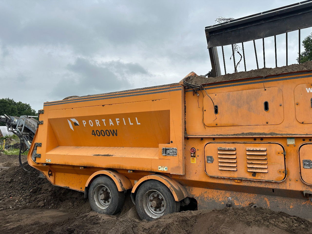 Portafill 4000w - Máy sàng: hình 2 Portafill 4000w - Máy sàng: hình 2