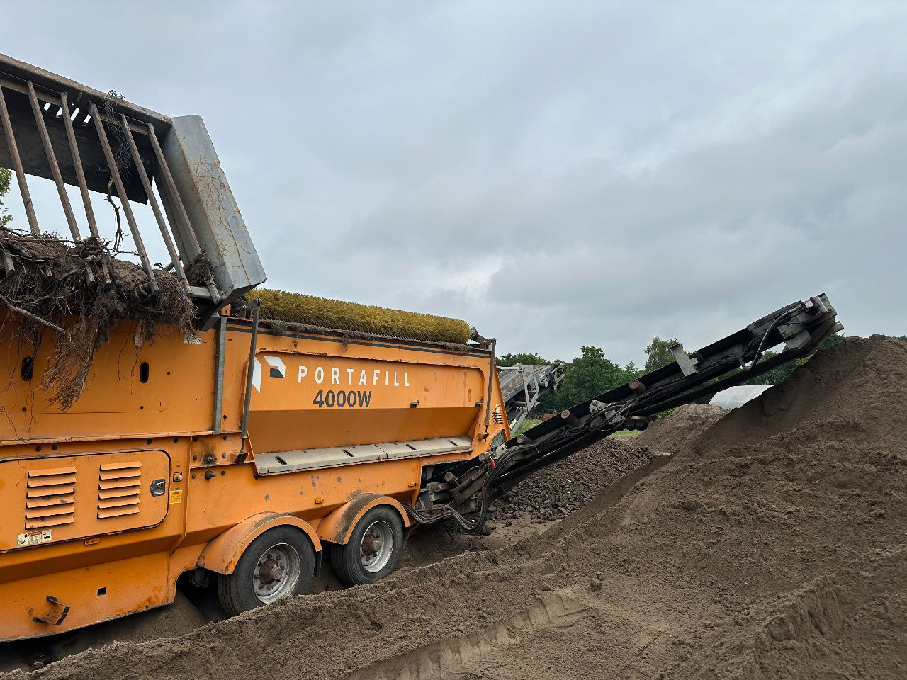 Portafill 4000w - Máy sàng: hình 3 Portafill 4000w - Máy sàng: hình 3