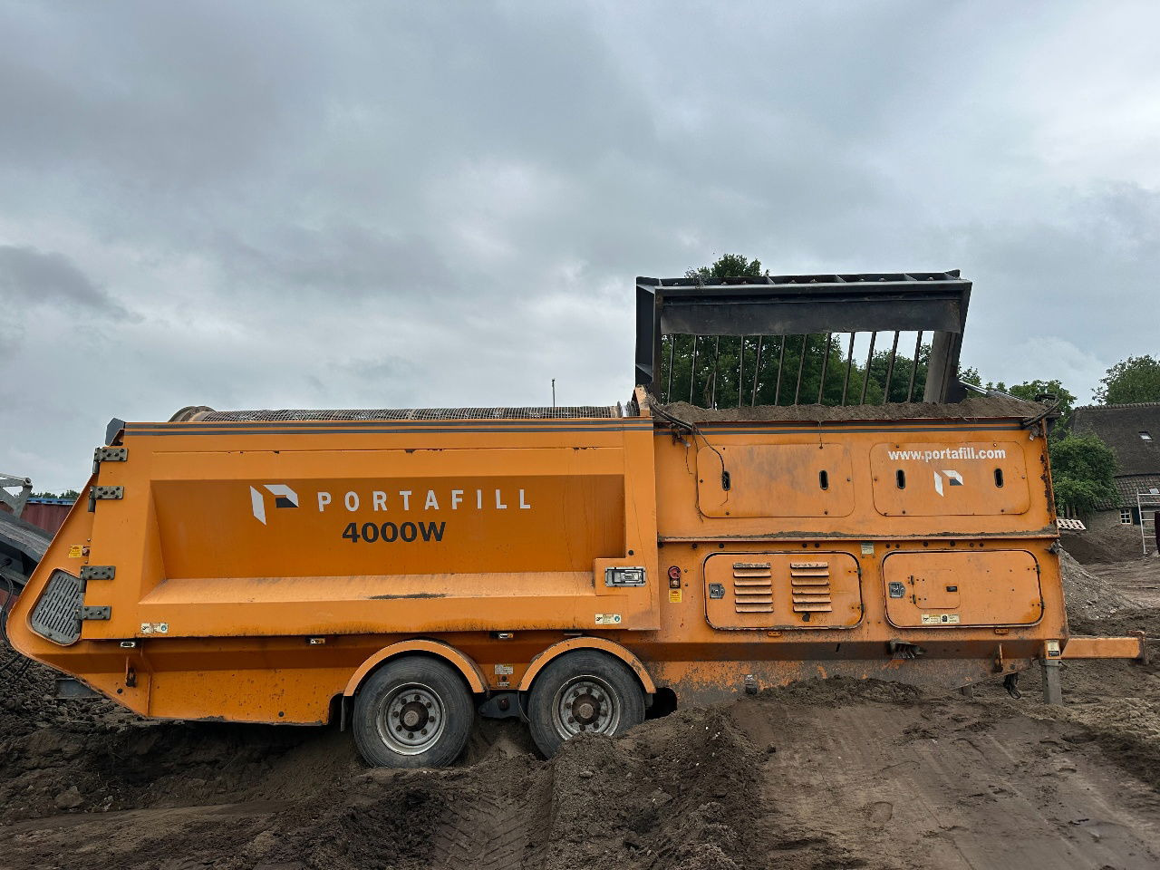 Portafill 4000w - Máy sàng: hình 1 Portafill 4000w - Máy sàng: hình 1