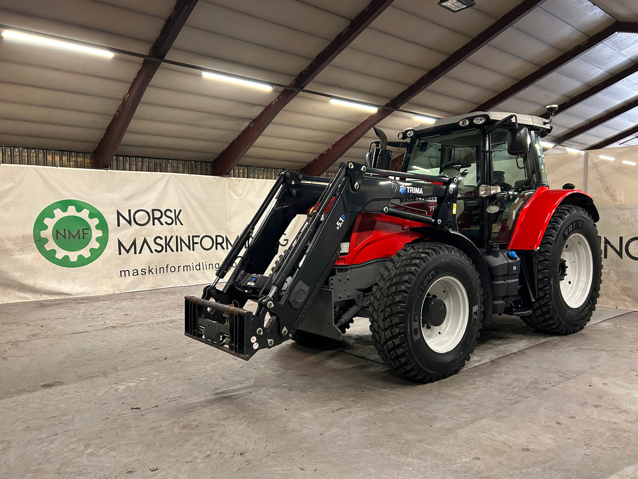 Massey Ferguson 7618 Dyna VT - Máy cày: hình 1 Massey Ferguson 7618 Dyna VT - Máy cày: hình 1