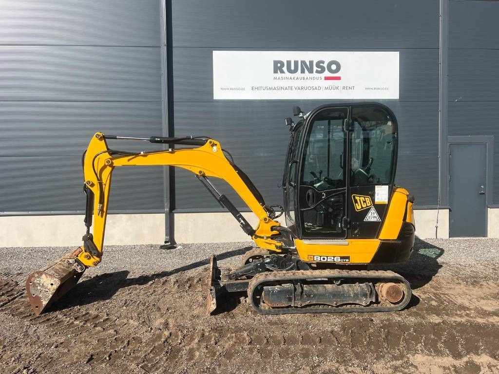 JCB 8026 CTS - Máy xúc mini: hình 2 JCB 8026 CTS - Máy xúc mini: hình 2