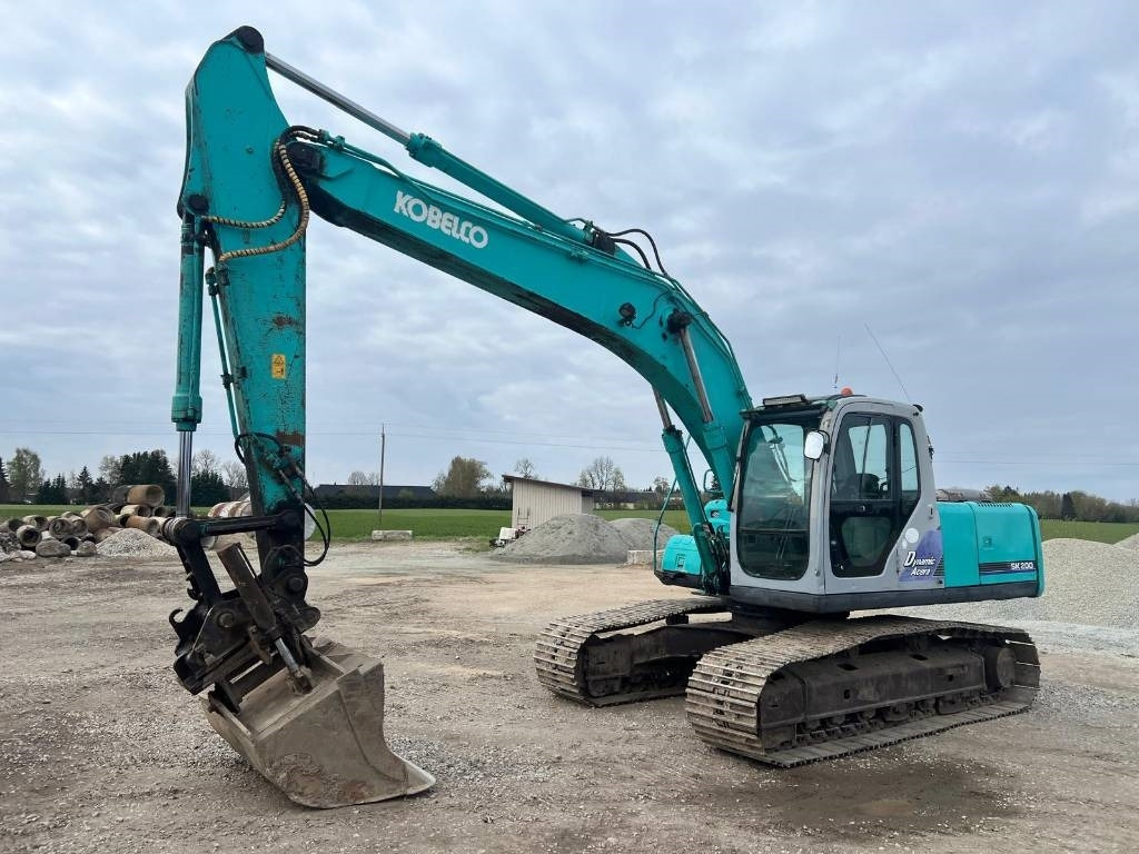Kobelco SK 200-6 E - Máy xúc bánh xích: hình 1 Kobelco SK 200-6 E - Máy xúc bánh xích: hình 1