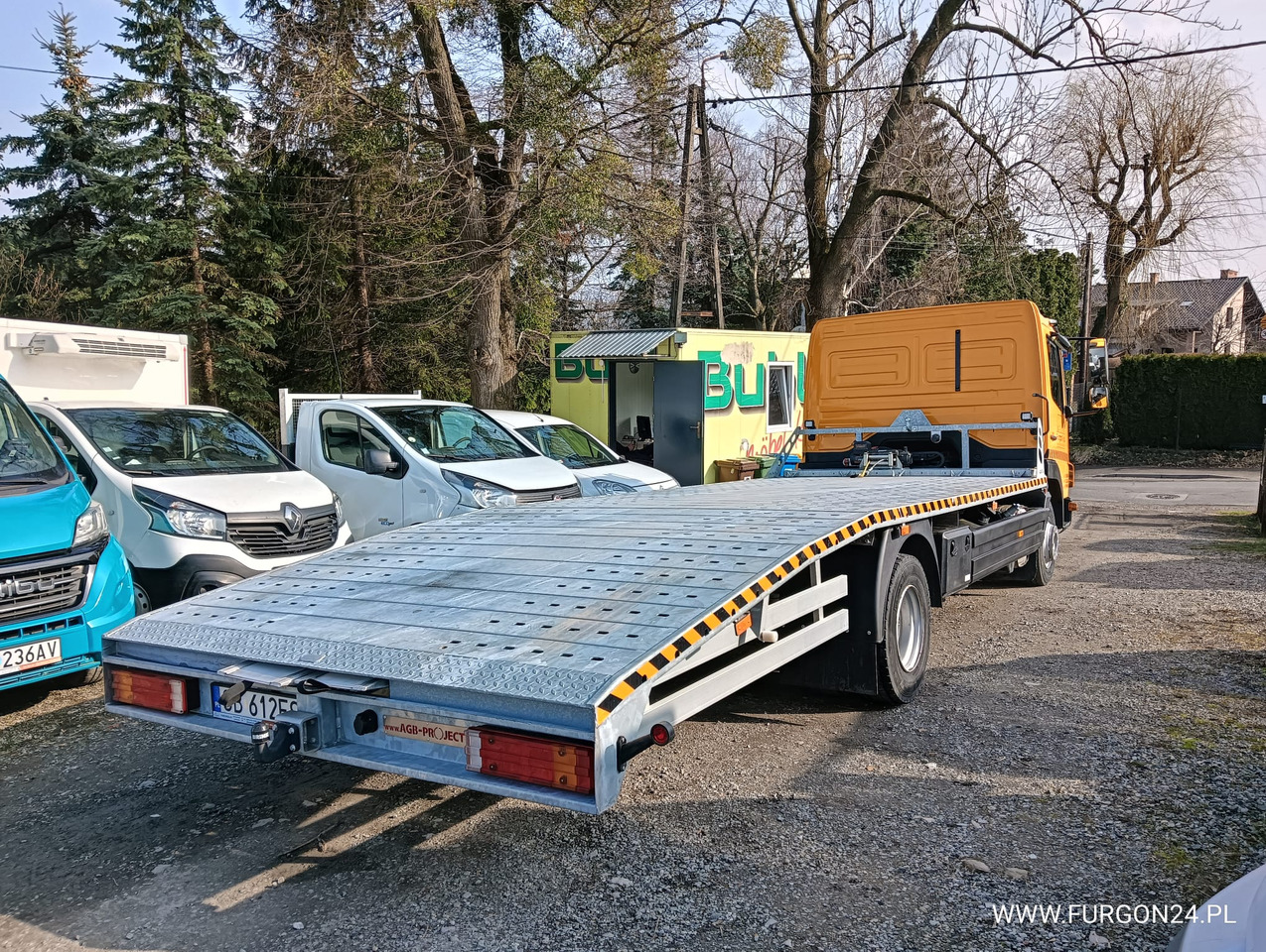 MERCEDES ATEGO 1018 POMOC DROGOWA LAWETA NR 665 - Xe tải chuyên chở tự động: hình 4 MERCEDES ATEGO 1018 POMOC DROGOWA LAWETA NR 665 - Xe tải chuyên chở tự động: hình 4