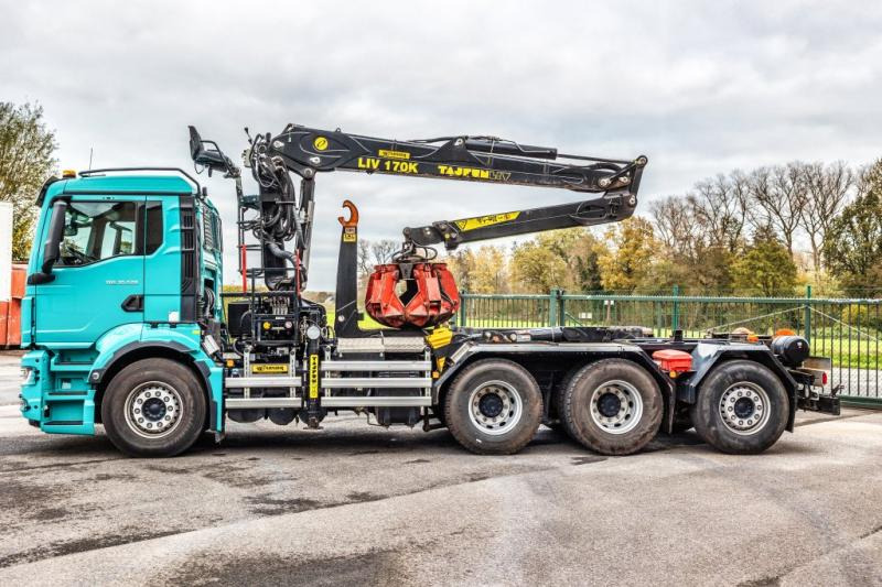 MAN TGS 35.520 BL-8x4-4 BL+TAJFUN L170 K - Xe tải nâng móc, Xe cẩu tự hành: hình 4 MAN TGS 35.520 BL-8x4-4 BL+TAJFUN L170 K - Xe tải nâng móc, Xe cẩu tự hành: hình 4