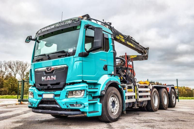 MAN TGS 35.520 BL-8x4-4 BL+TAJFUN L170 K - Xe tải nâng móc, Xe cẩu tự hành: hình 3 MAN TGS 35.520 BL-8x4-4 BL+TAJFUN L170 K - Xe tải nâng móc, Xe cẩu tự hành: hình 3