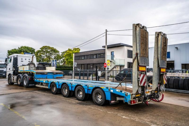 MAX TRAILER MAX TRAILER 110-F-S44+3XSTEERING/DIR. - Sơ mi rơ moóc thùng thấp: hình 5 MAX TRAILER MAX TRAILER 110-F-S44+3XSTEERING/DIR. - Sơ mi rơ moóc thùng thấp: hình 5