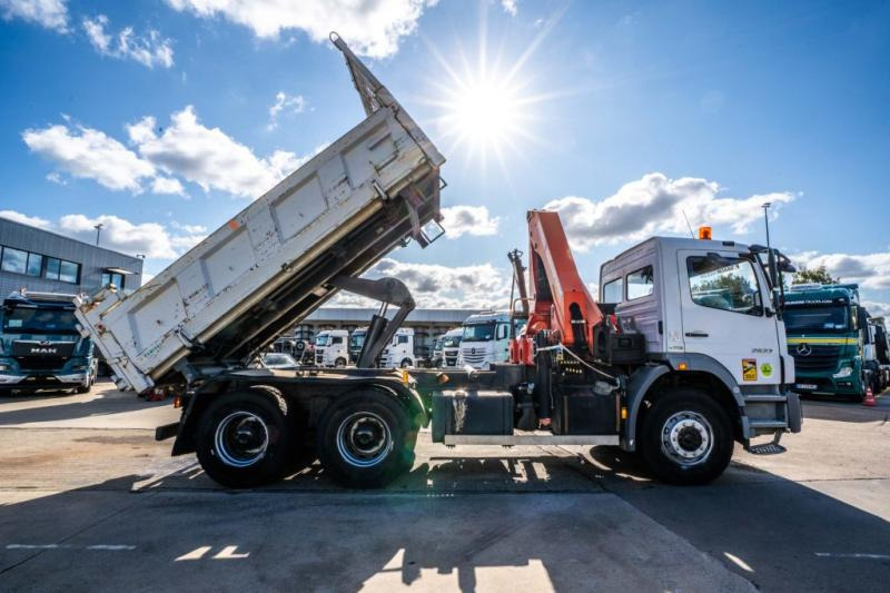 Mercedes AXOR 2633+BIBENNE+PALFINGER 18T/m /3XHydr. - Xe ben, Xe cẩu tự hành: hình 3 Mercedes AXOR 2633+BIBENNE+PALFINGER 18T/m /3XHydr. - Xe ben, Xe cẩu tự hành: hình 3