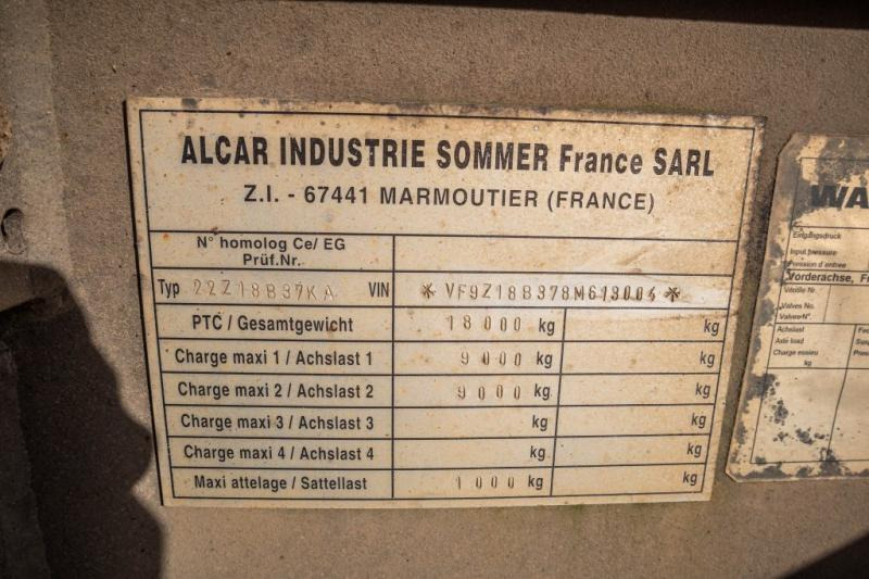 ALCAR PORTE CONTAINER AMOVIBLE - Rơ moóc: hình 5 ALCAR PORTE CONTAINER AMOVIBLE - Rơ moóc: hình 5