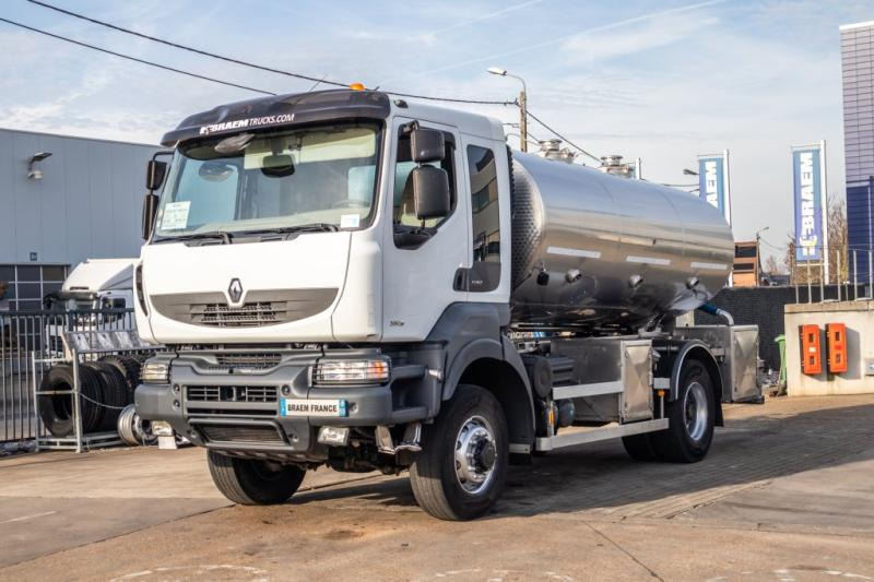 Renault KERAX 380+MAGYAR INOX 11000L/3COMP./MELK/LAIT/MILCH - Xe bồn: hình 1 Renault KERAX 380+MAGYAR INOX 11000L/3COMP./MELK/LAIT/MILCH - Xe bồn: hình 1