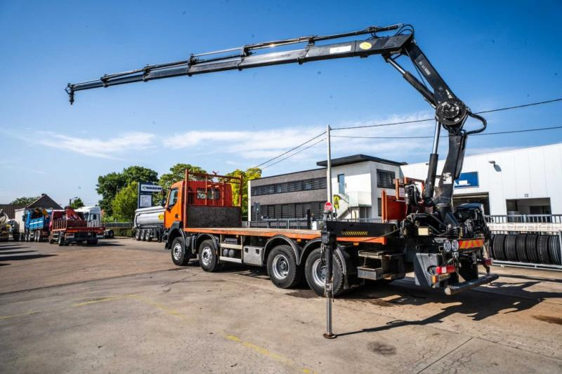 Renault KERAX 430 DXI+ HIAB 16 T/m + 5 EXT - Xe tải thùng lửng/ Phẳng, Xe cẩu tự hành: hình 3 Renault KERAX 430 DXI+ HIAB 16 T/m + 5 EXT - Xe tải thùng lửng/ Phẳng, Xe cẩu tự hành: hình 3