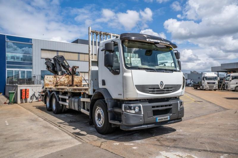 Renault LANDER 340 DXI-6X4+HIAB 14 T/m/3xhydr. - Xe tải thùng lửng/ Phẳng, Xe cẩu tự hành: hình 2 Renault LANDER 340 DXI-6X4+HIAB 14 T/m/3xhydr. - Xe tải thùng lửng/ Phẳng, Xe cẩu tự hành: hình 2