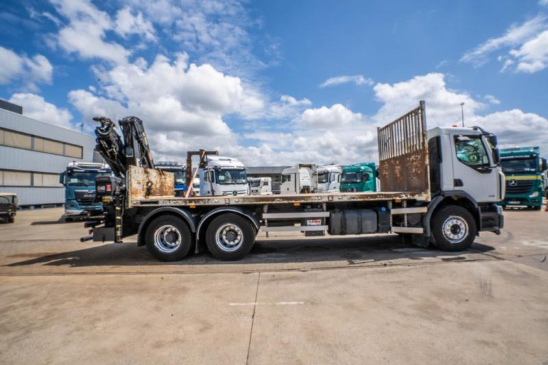 Renault LANDER 340 DXI-6X4+HIAB 14 T/m/3xhydr. - Xe tải thùng lửng/ Phẳng, Xe cẩu tự hành: hình 5 Renault LANDER 340 DXI-6X4+HIAB 14 T/m/3xhydr. - Xe tải thùng lửng/ Phẳng, Xe cẩu tự hành: hình 5