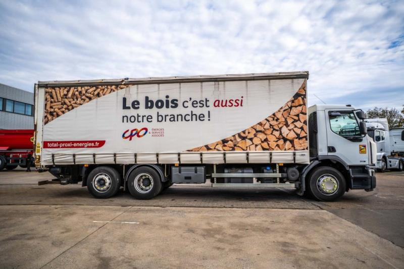 Renault PREMIUM 310 6X2 + Palfinger 2.5T - Xe tải thùng mui bạt: hình 3 Renault PREMIUM 310 6X2 + Palfinger 2.5T - Xe tải thùng mui bạt: hình 3