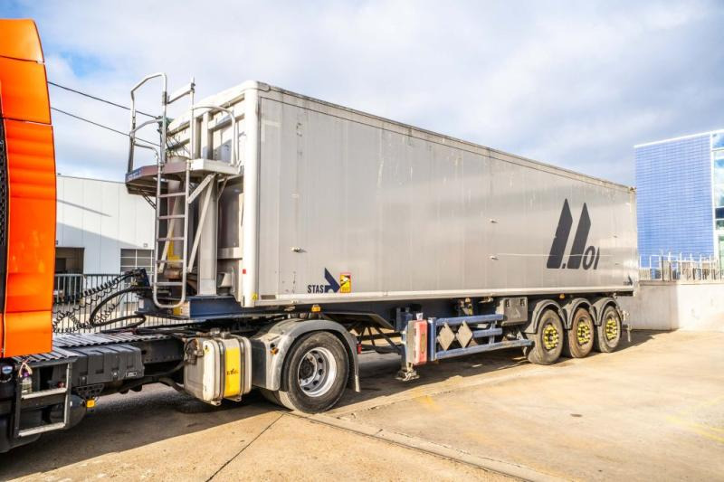 Stas STAS S300CX- ALU-52m3 (GRAIN/CEREALIERE/GETREIDE) - Sơ mi rơ moóc ben: hình 1 Stas STAS S300CX- ALU-52m3 (GRAIN/CEREALIERE/GETREIDE) - Sơ mi rơ moóc ben: hình 1