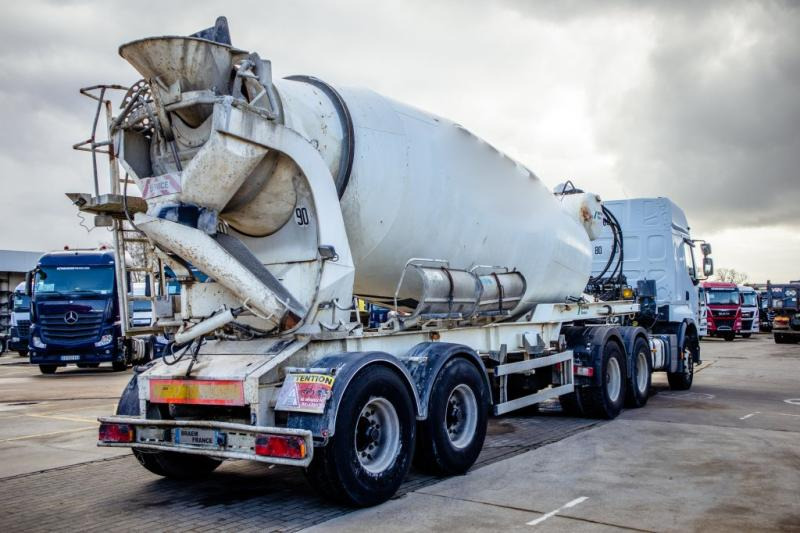 Stetter BETON MIXER/MALAXEUR/MISCHER12M³ - Sơ mi rơ moóc trộn bê tông: hình 3 Stetter BETON MIXER/MALAXEUR/MISCHER12M³ - Sơ mi rơ moóc trộn bê tông: hình 3