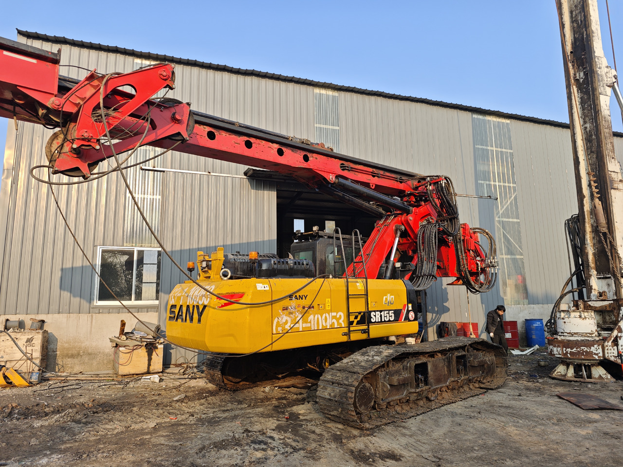 SANY SR155 Rotary Drilling Rig - Giàn khoan: hình 2 SANY SR155 Rotary Drilling Rig - Giàn khoan: hình 2