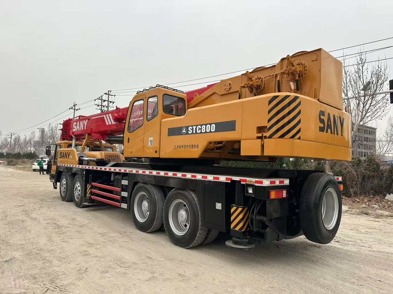 SANY STC800 80T Truck Crane - Cẩu bánh lốp: hình 2 SANY STC800 80T Truck Crane - Cẩu bánh lốp: hình 2