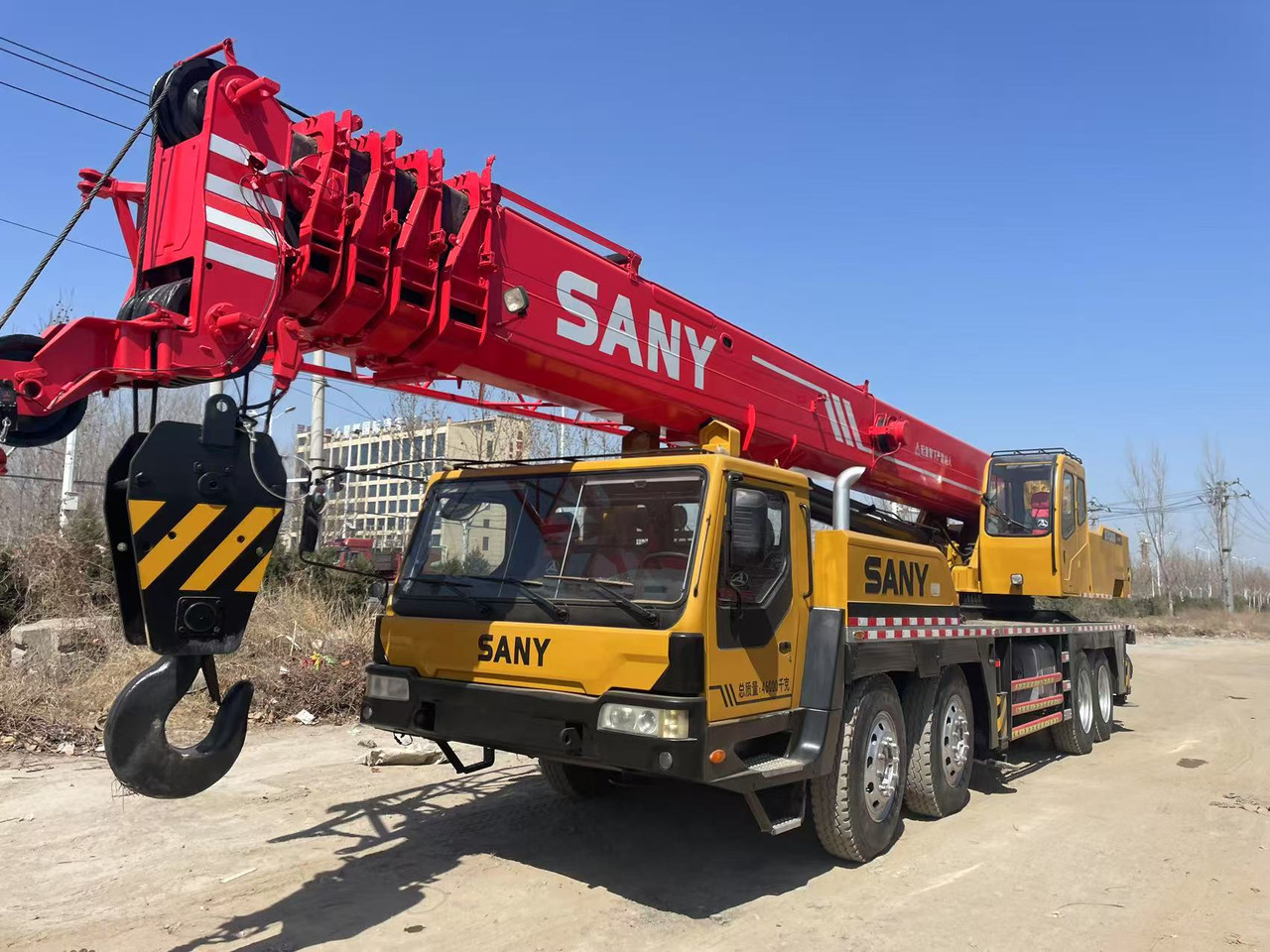 SANY STC800 Used Crane - Cẩu bánh lốp: hình 3 SANY STC800 Used Crane - Cẩu bánh lốp: hình 3